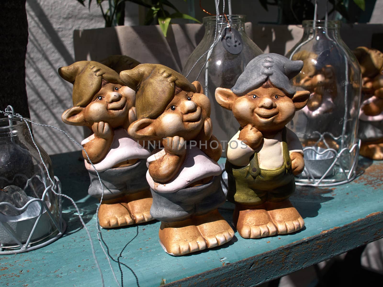 Funny garden gnome dwarf by Ronyzmbow