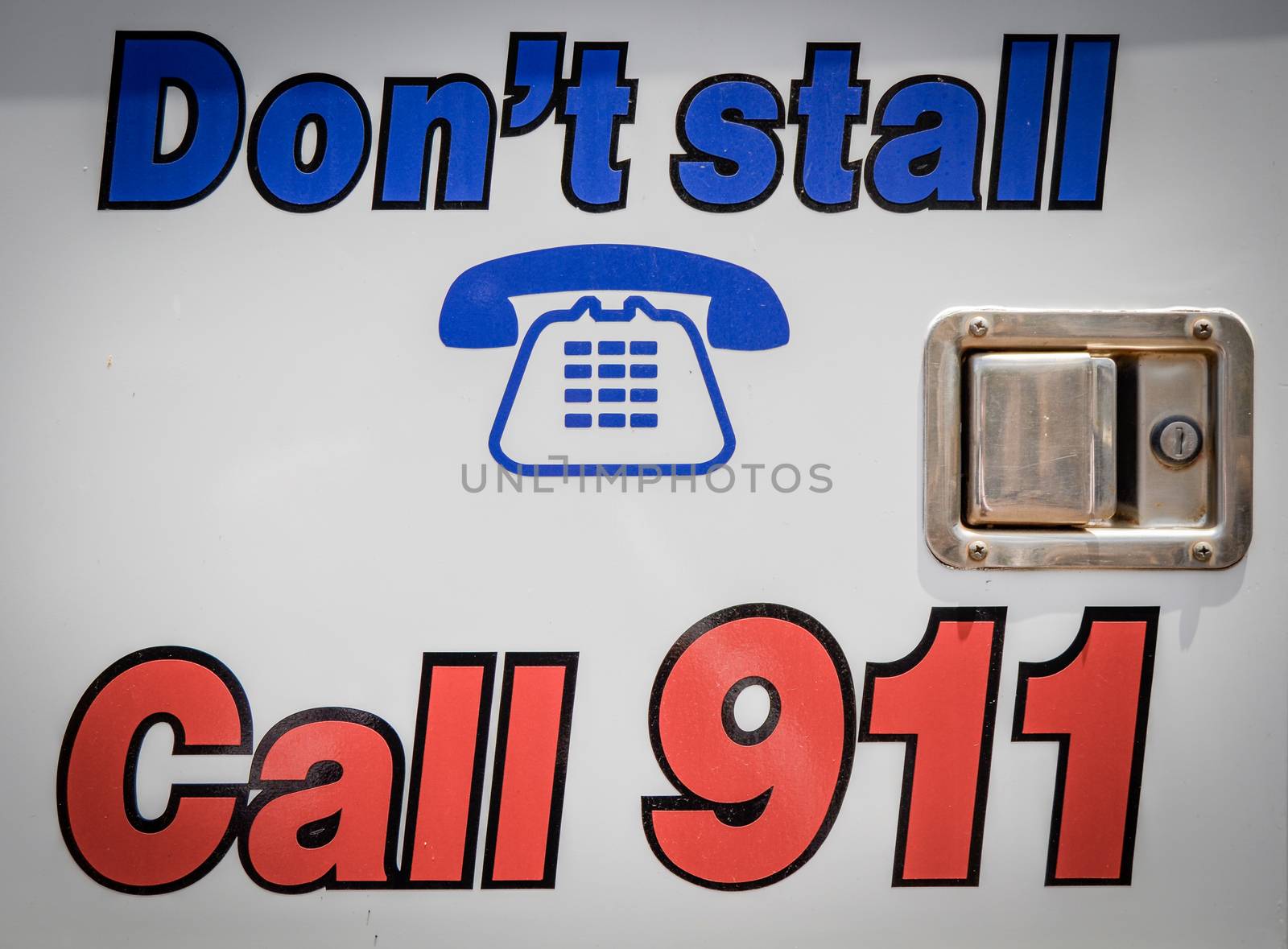 Call 911 Sign by mrdoomits