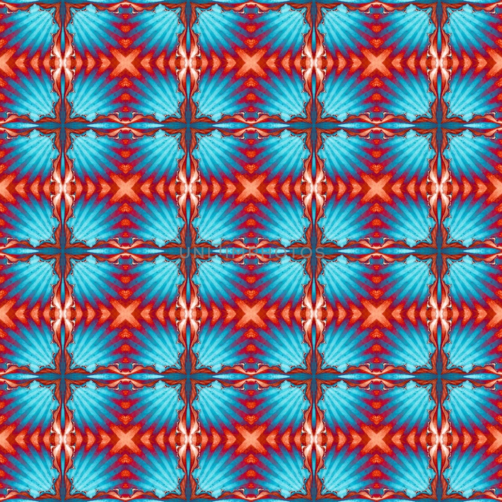 Digital computer graphic - seamless decorative ornament with a crosses for design.