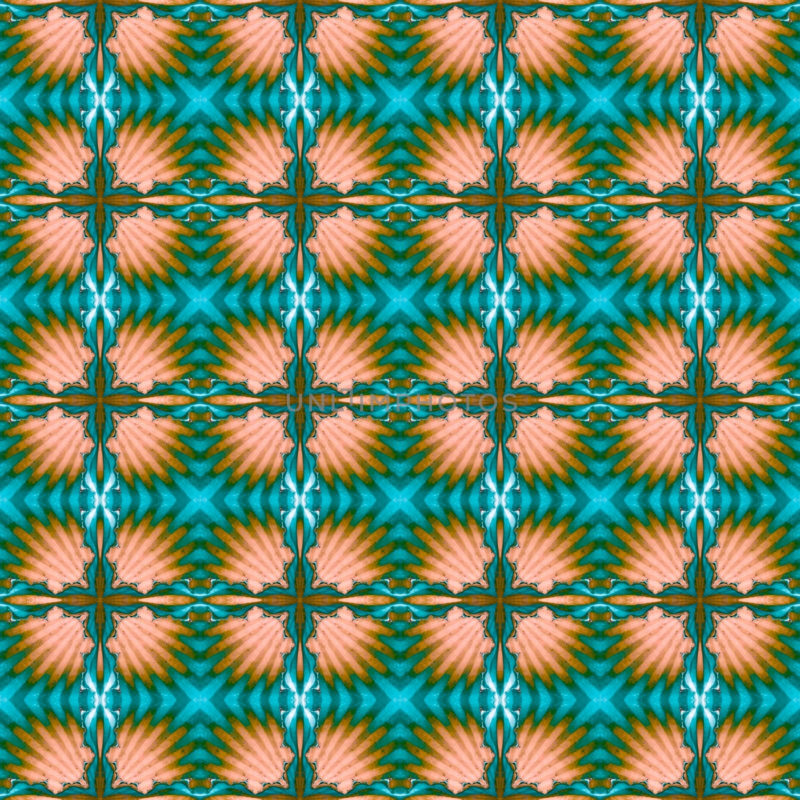 Digital computer graphic - seamless decorative ornament with a crosses for design.