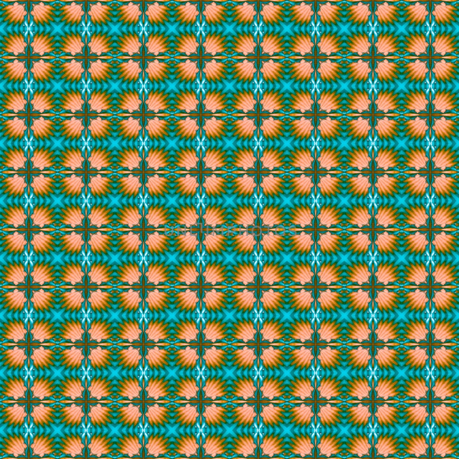 Digital computer graphic - seamless decorative ornament with a crosses for design.