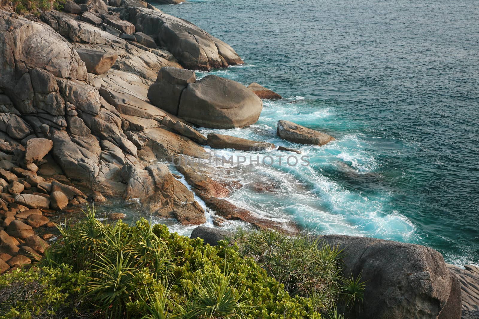 view point of Similan island south of Thailand. by think4photop