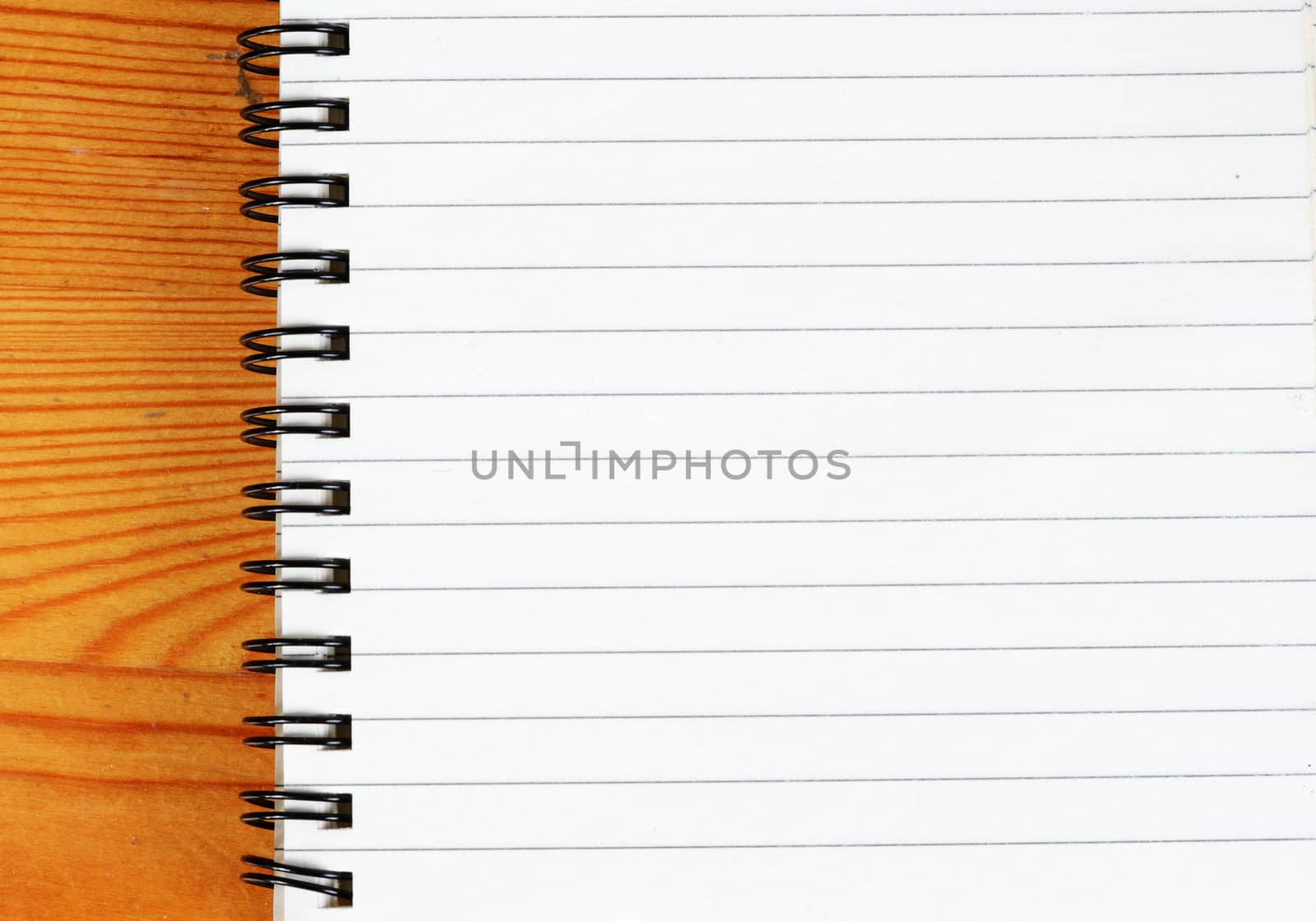 blank note book