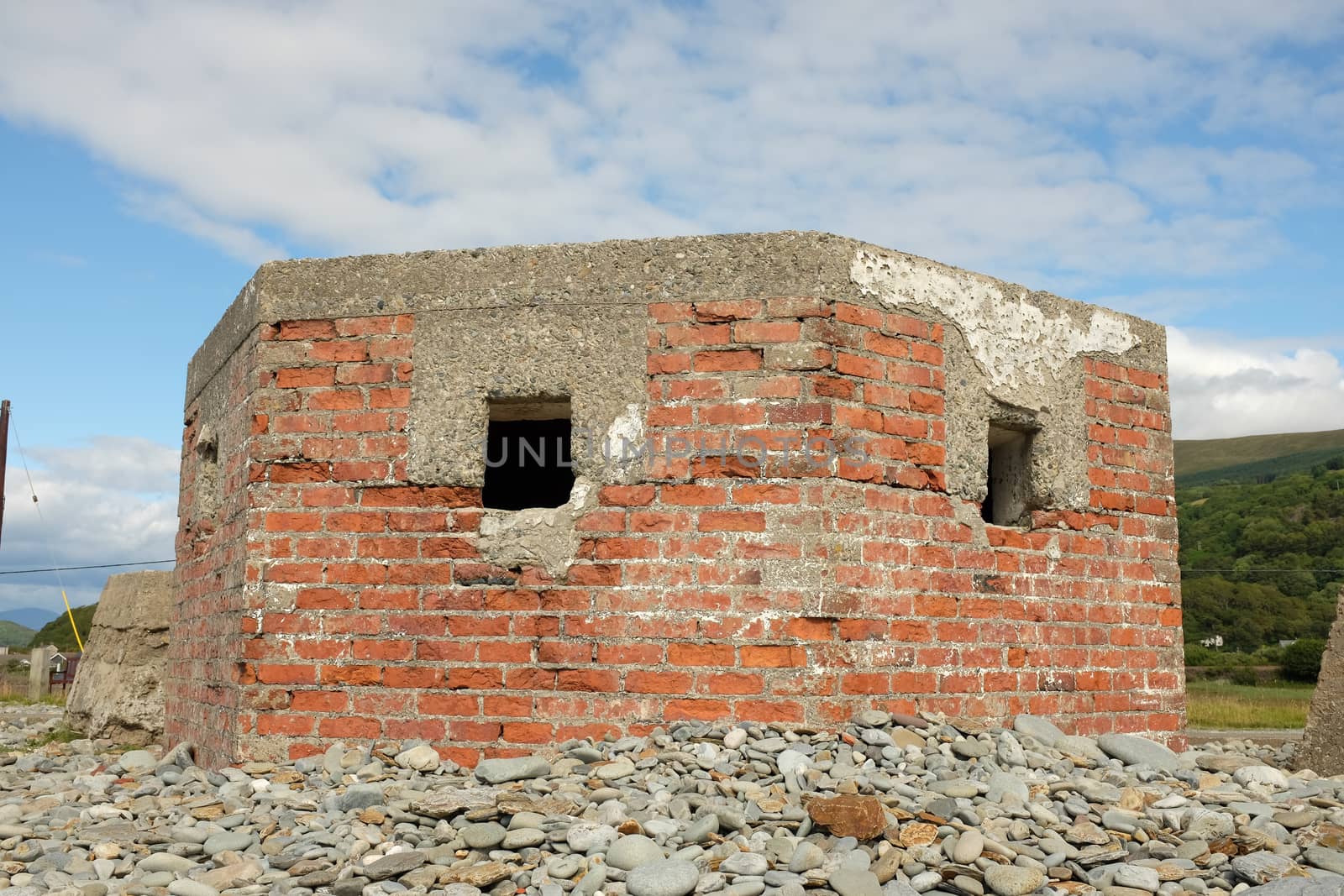 WW11 defence bunker. by richsouthwales