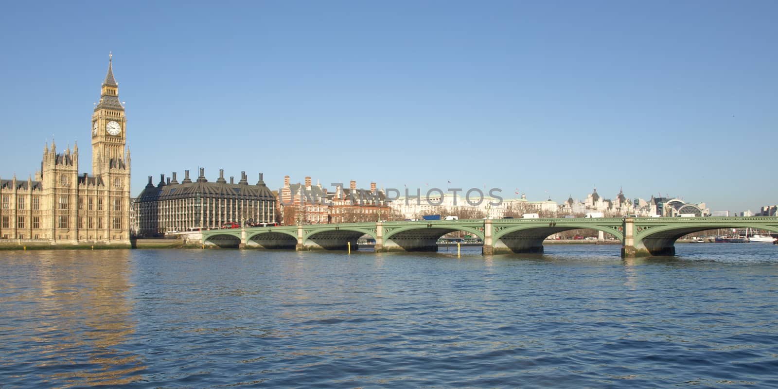 Westminster bridge, London by claudiodivizia