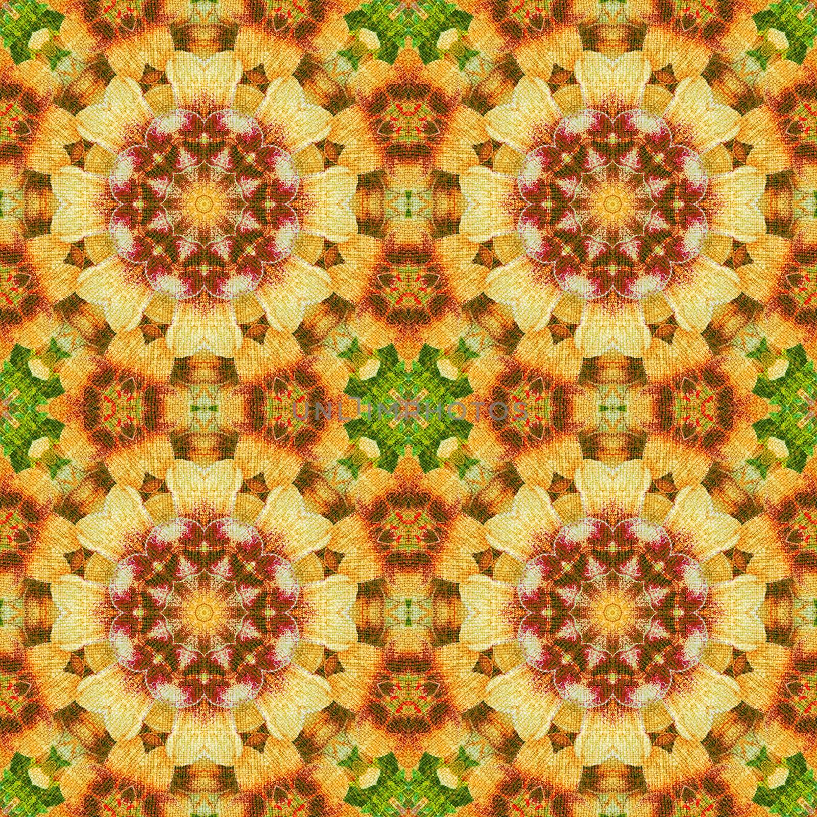 Artistic background, seamless abstract floral pattern, paintings on canvas