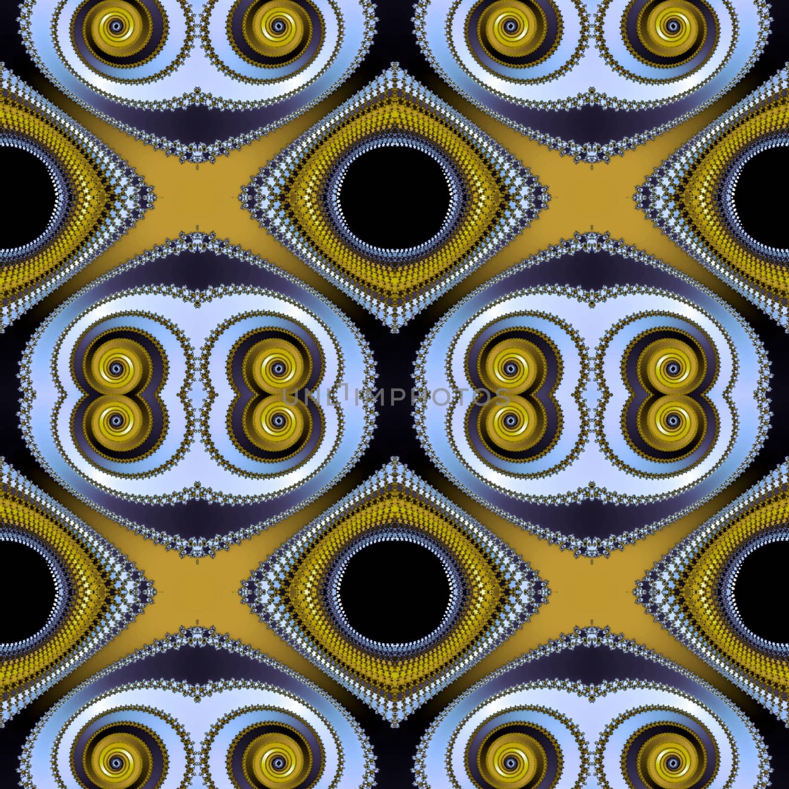 Digital computer graphic - seamless decorative pattern in a bright colors for design.