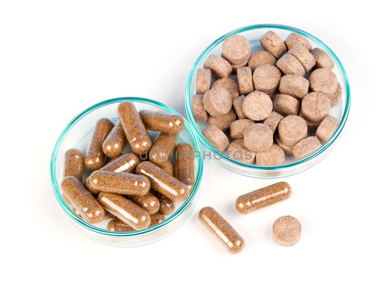 Alternative medicine tablets