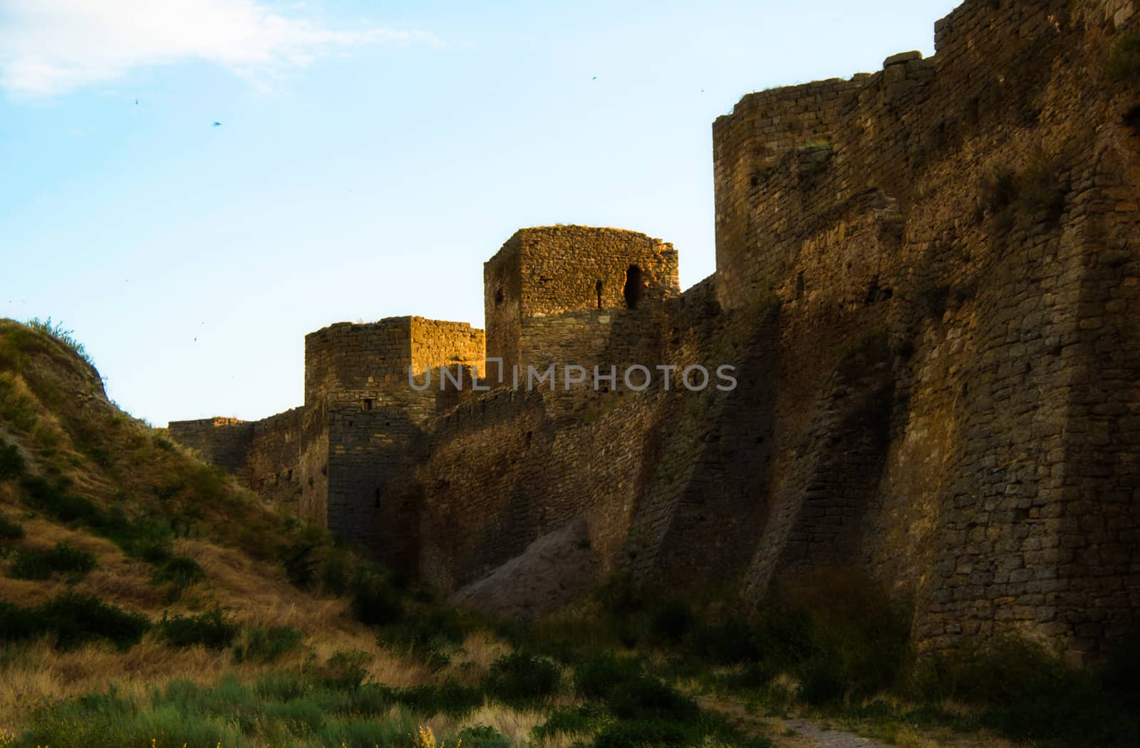 old big big military fortress in Ukraine