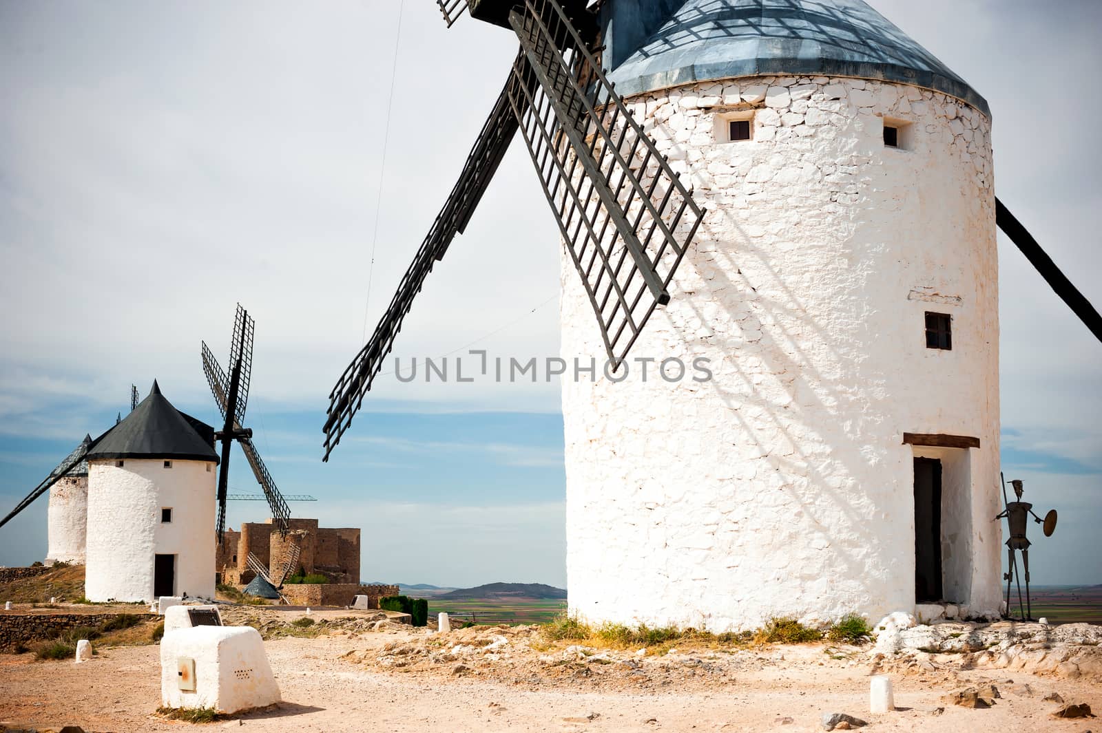 windmills in Consuegra by GekaSkr