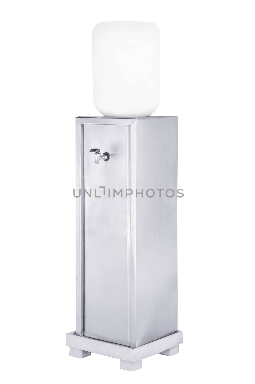 Stainless water cooler by NuwatPhoto