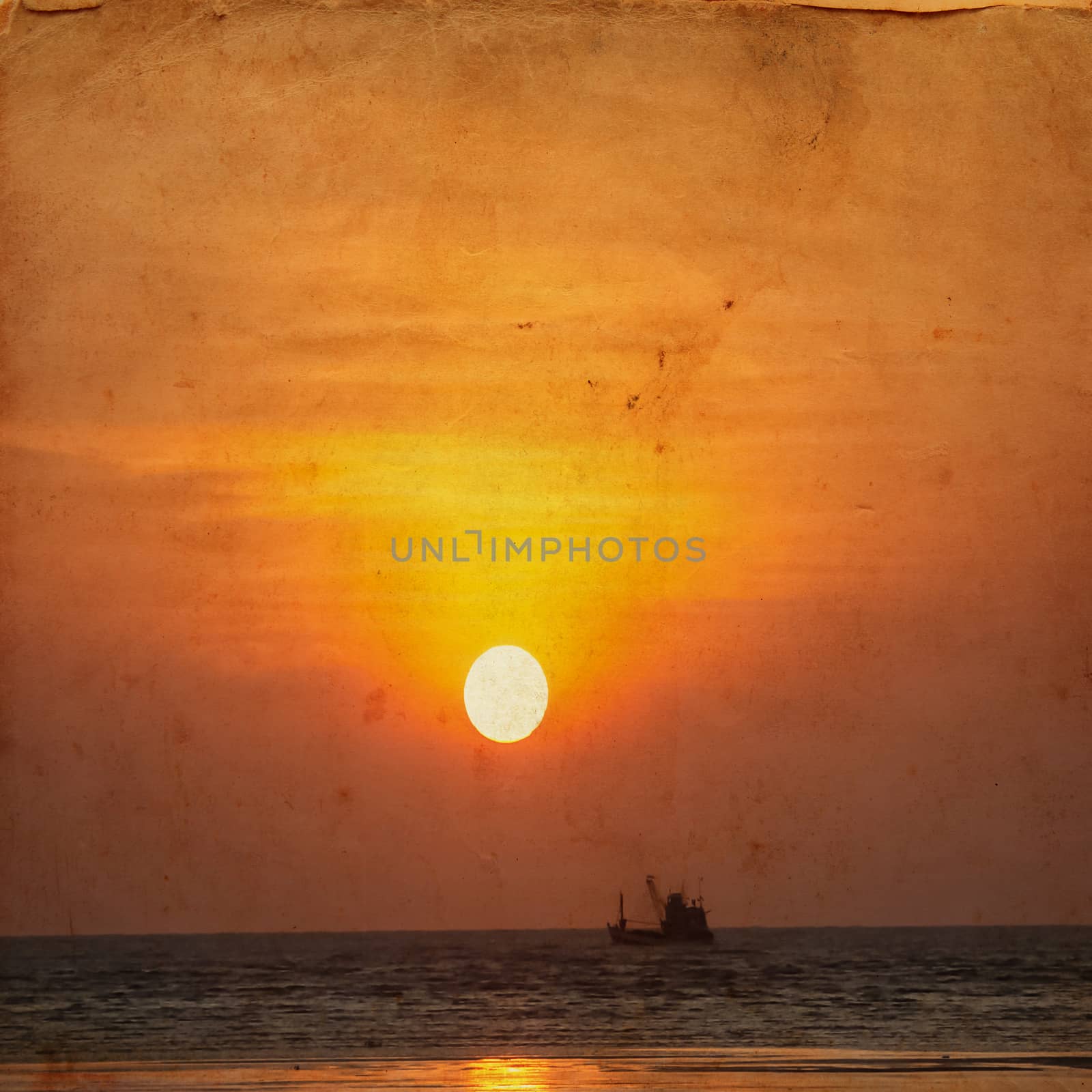Sunset grunge background by wyoosumran