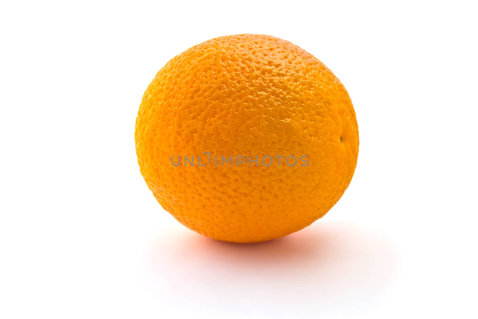 Juicy ripe oranges isolated on white background