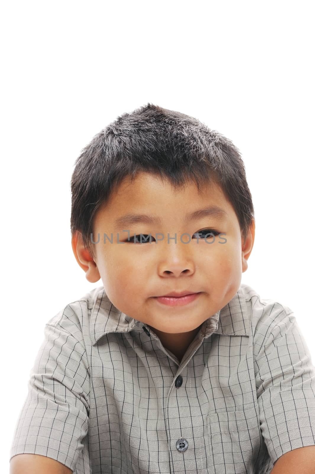 Cute Asian Boy Posing by kmwphotography