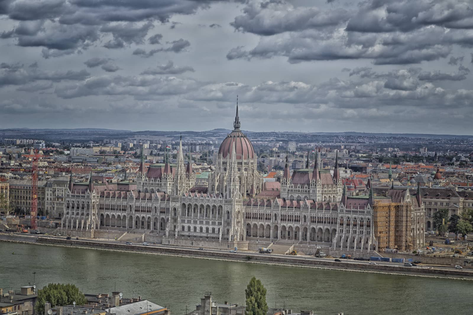 Danube View in Budapest by paocasa