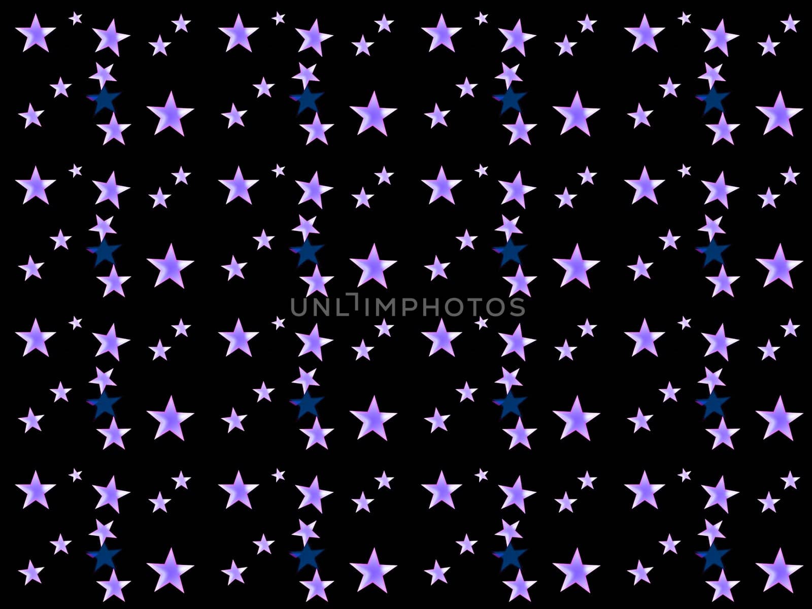 Digital computer graphic - seamless decorative background with a stars for design.