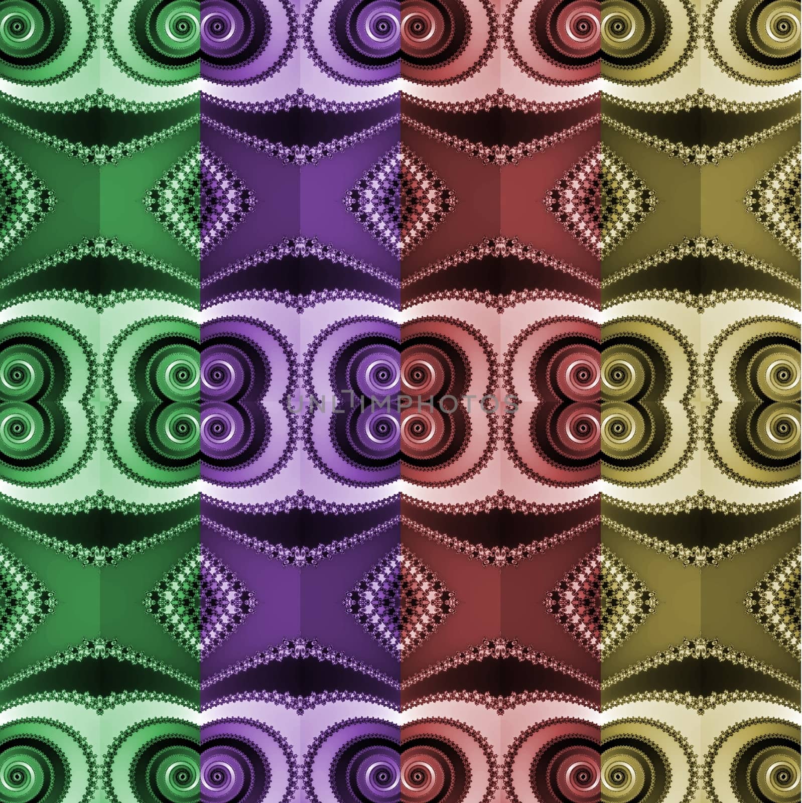 Digital computer graphic - seamless decorative ornament for design.