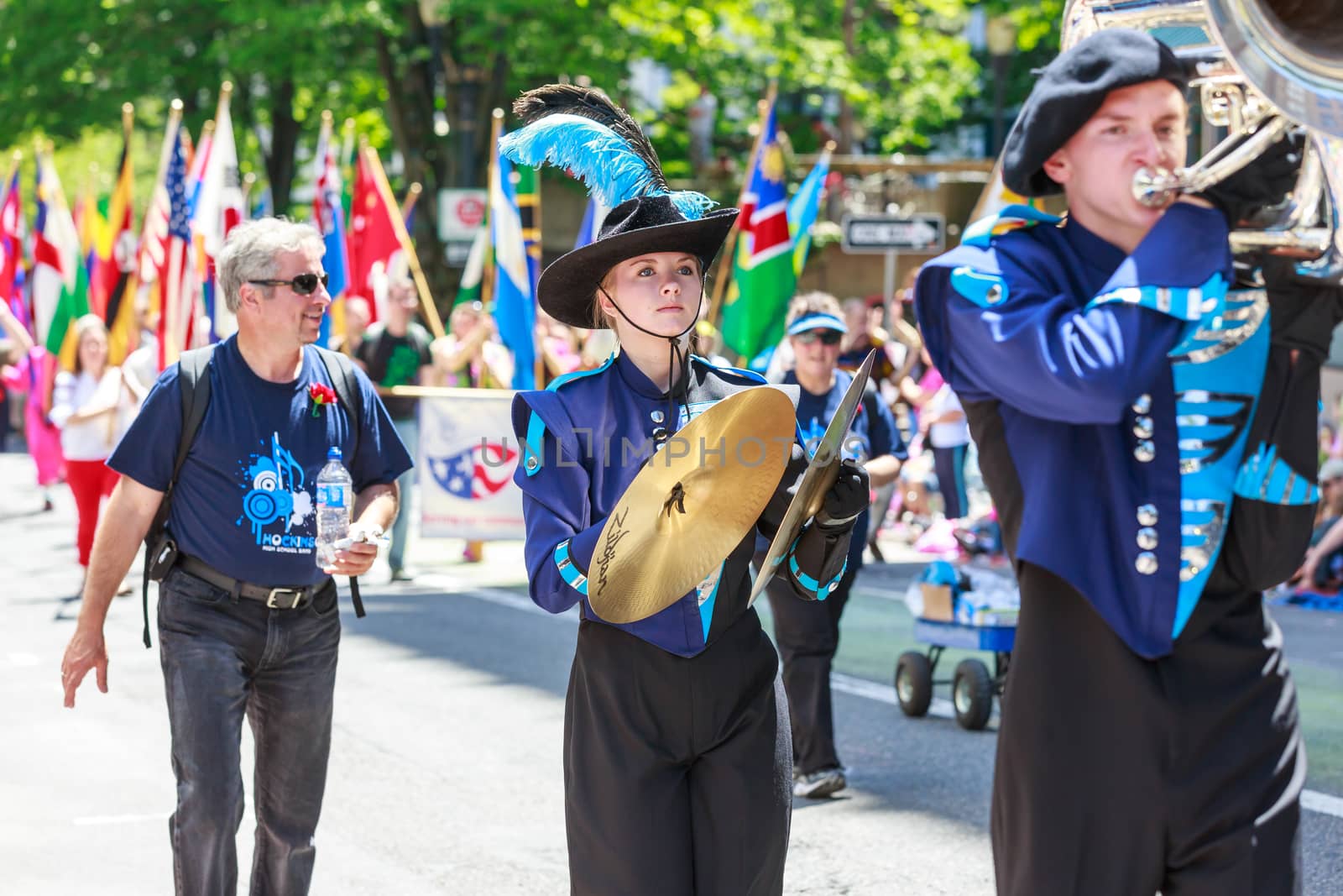 Portland Grand Floral Parade 2014 by pngstudio