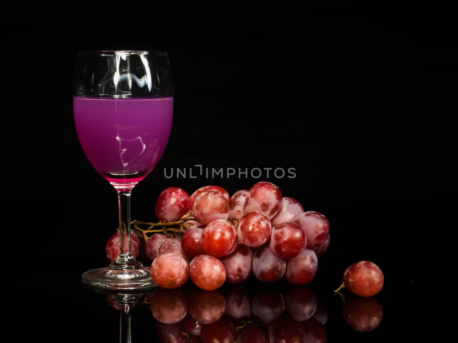 still life wine and grape by wmitrmatr