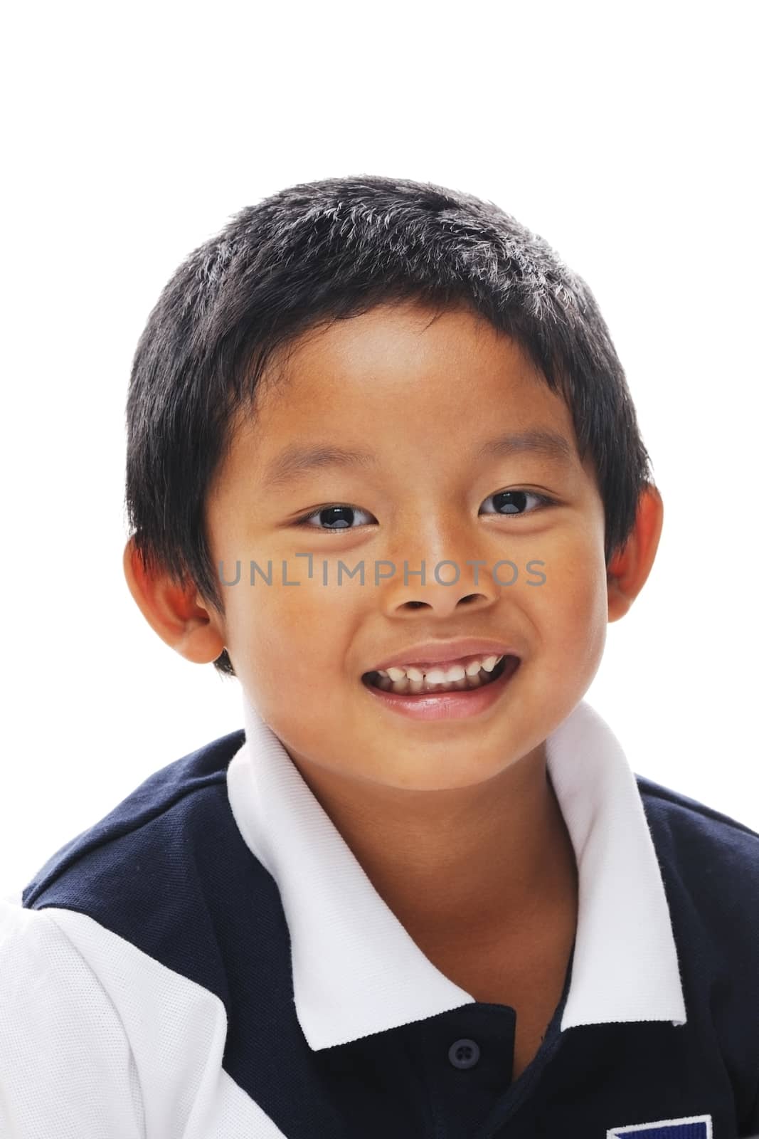 Filipino Boy Smiling by kmwphotography