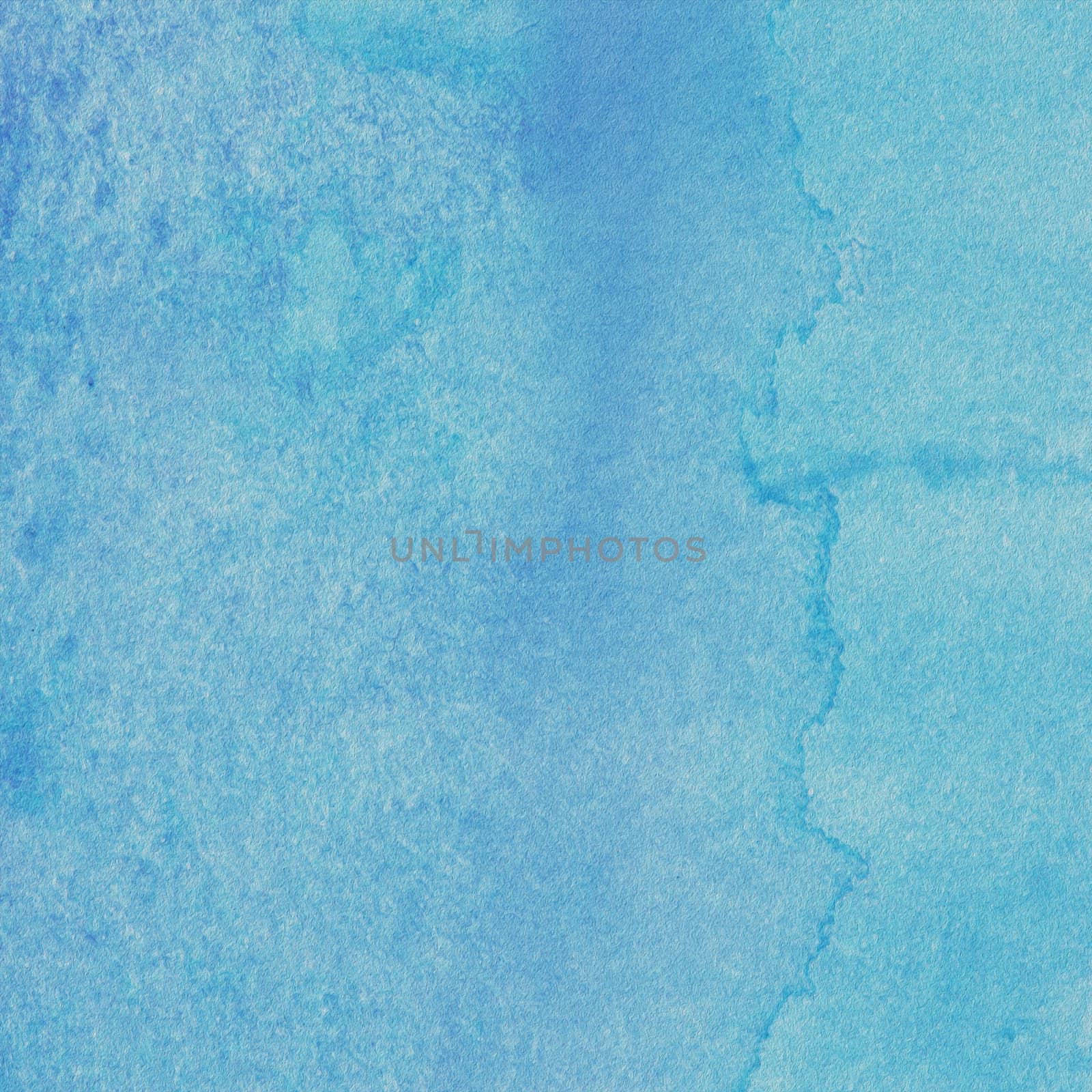 Abstract light blue watercolor background  by wyoosumran