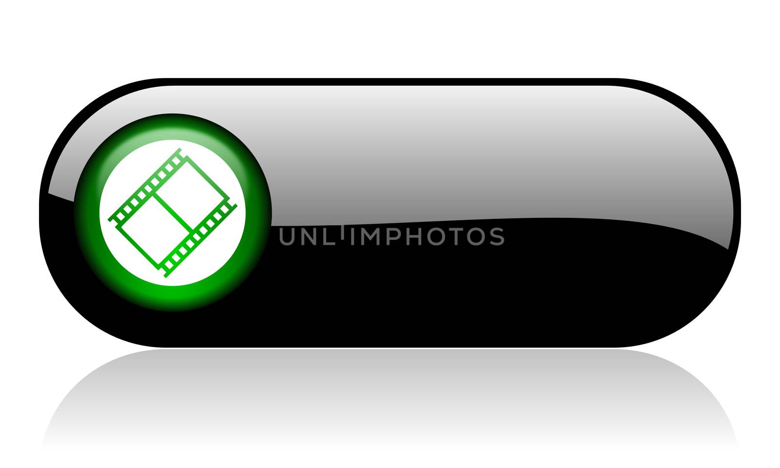 film black glossy banner by alexwhite