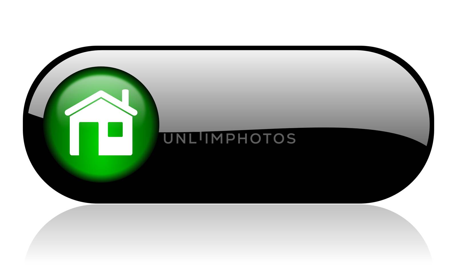 house black glossy banner by alexwhite