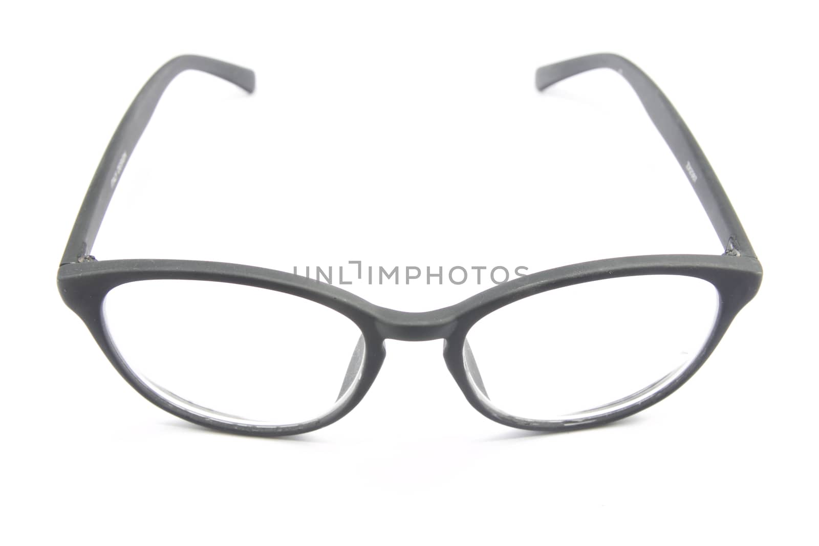 Eyeglasses isolated on white background, accessory object.