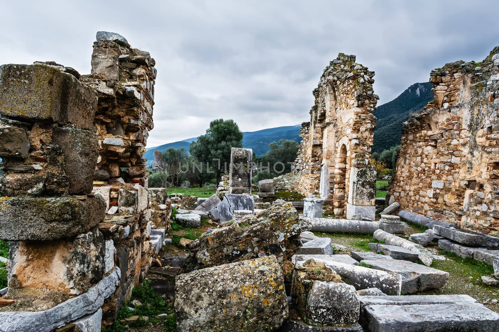 Ancient Troizina Ruins, Greece by ankarb