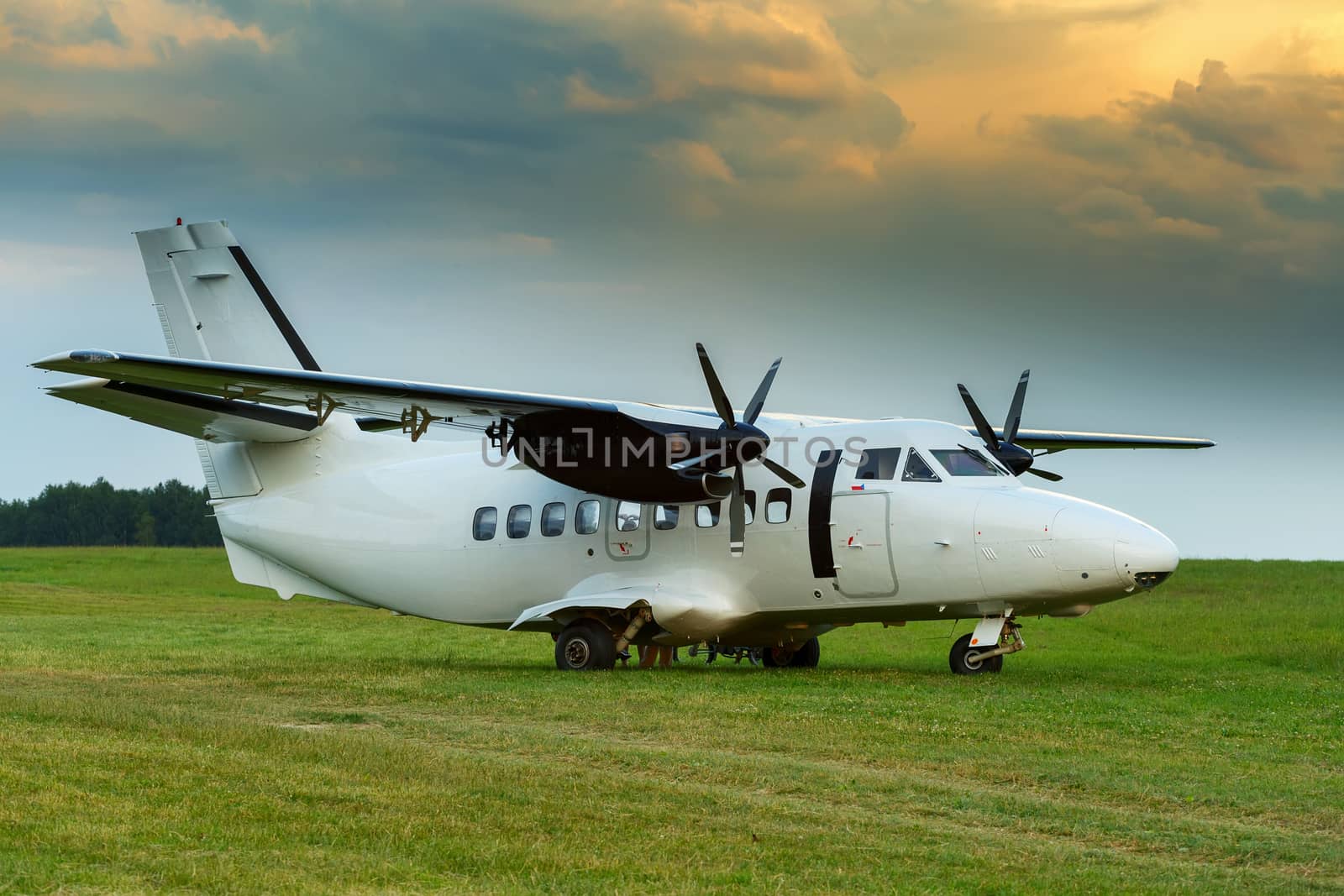Let L-410 Turbolet is a twin-engine short-range transport aircraft, manufactured by the Czech aircraft manufacturer LET, mostly used for passenger transport