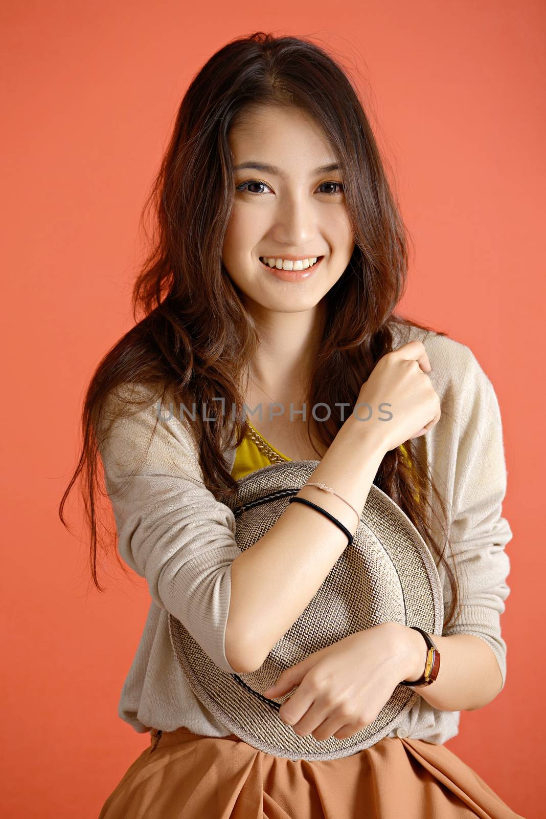 Asian young women cute