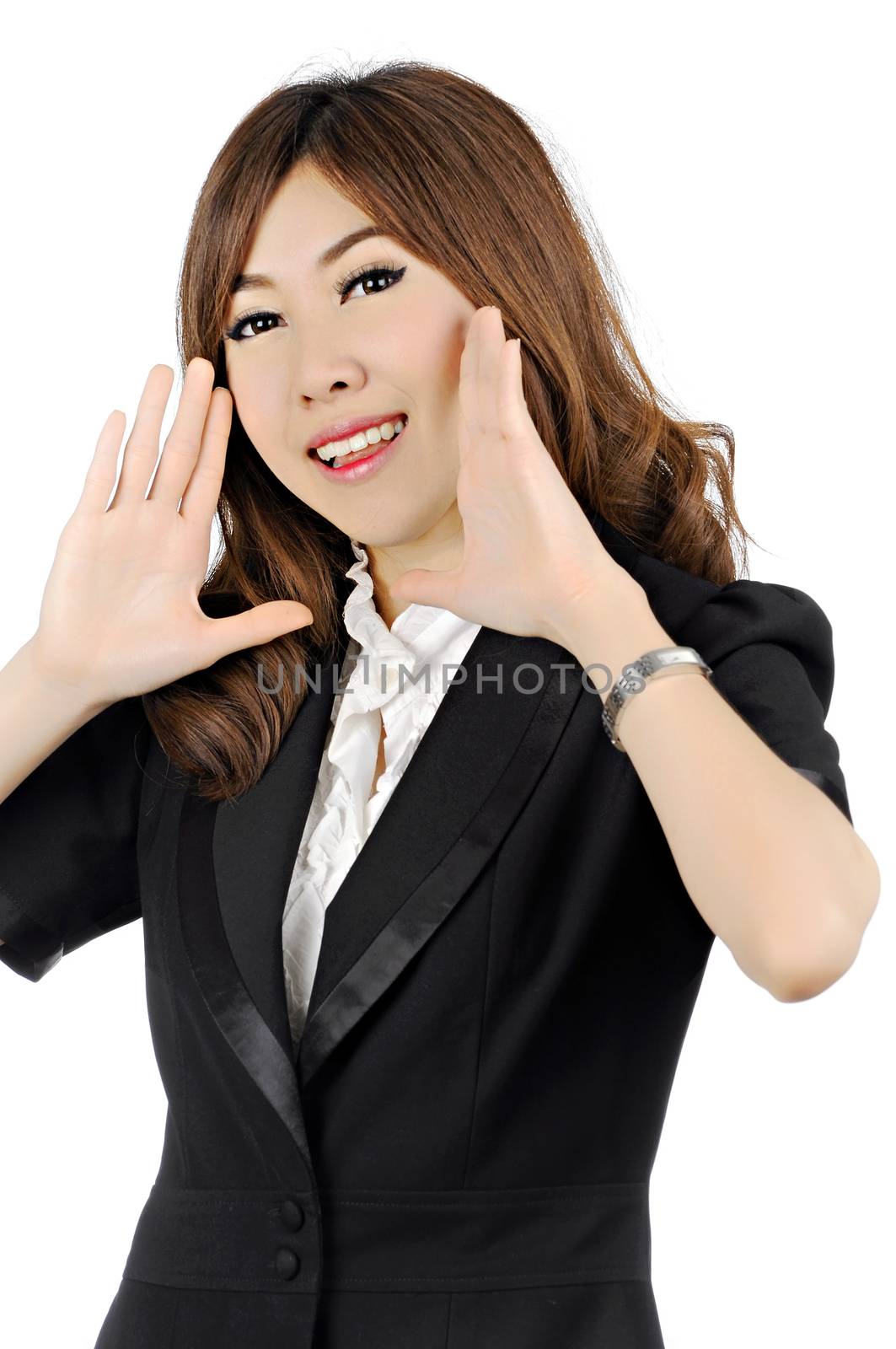 Asian woman. Smiling Asian Educational / Business woman.