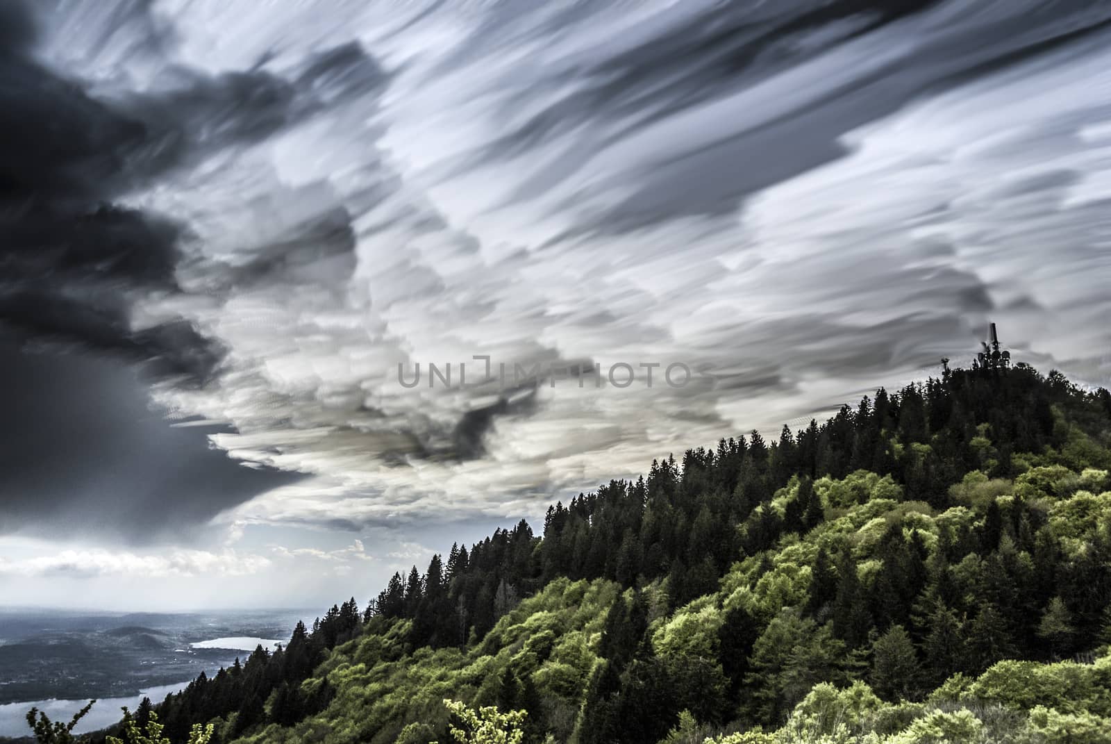 Clouds over mount Campo dei Fiori - Varese by Mdc1970