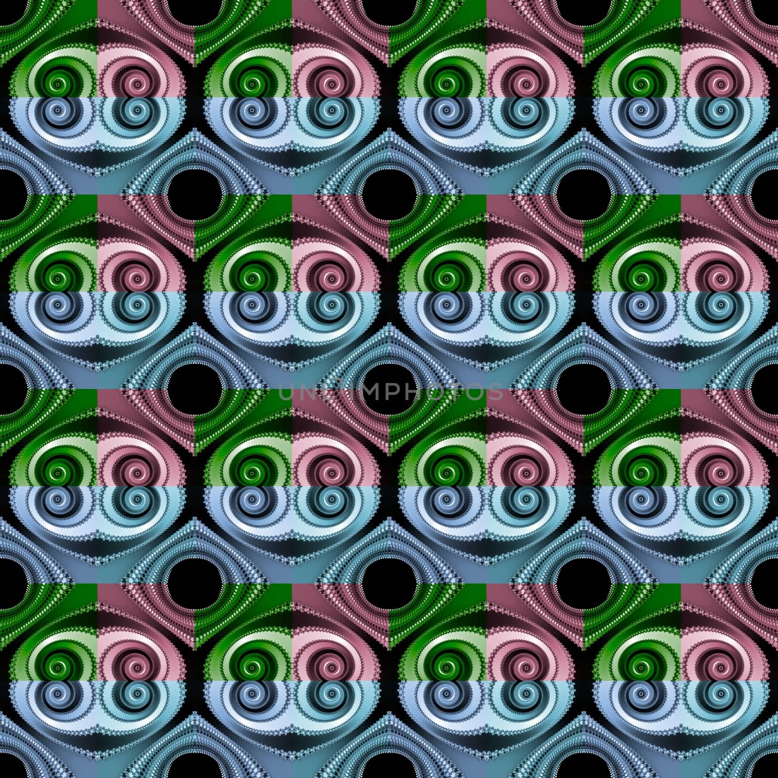 Digital computer graphic - seamless decorative ornament for design.