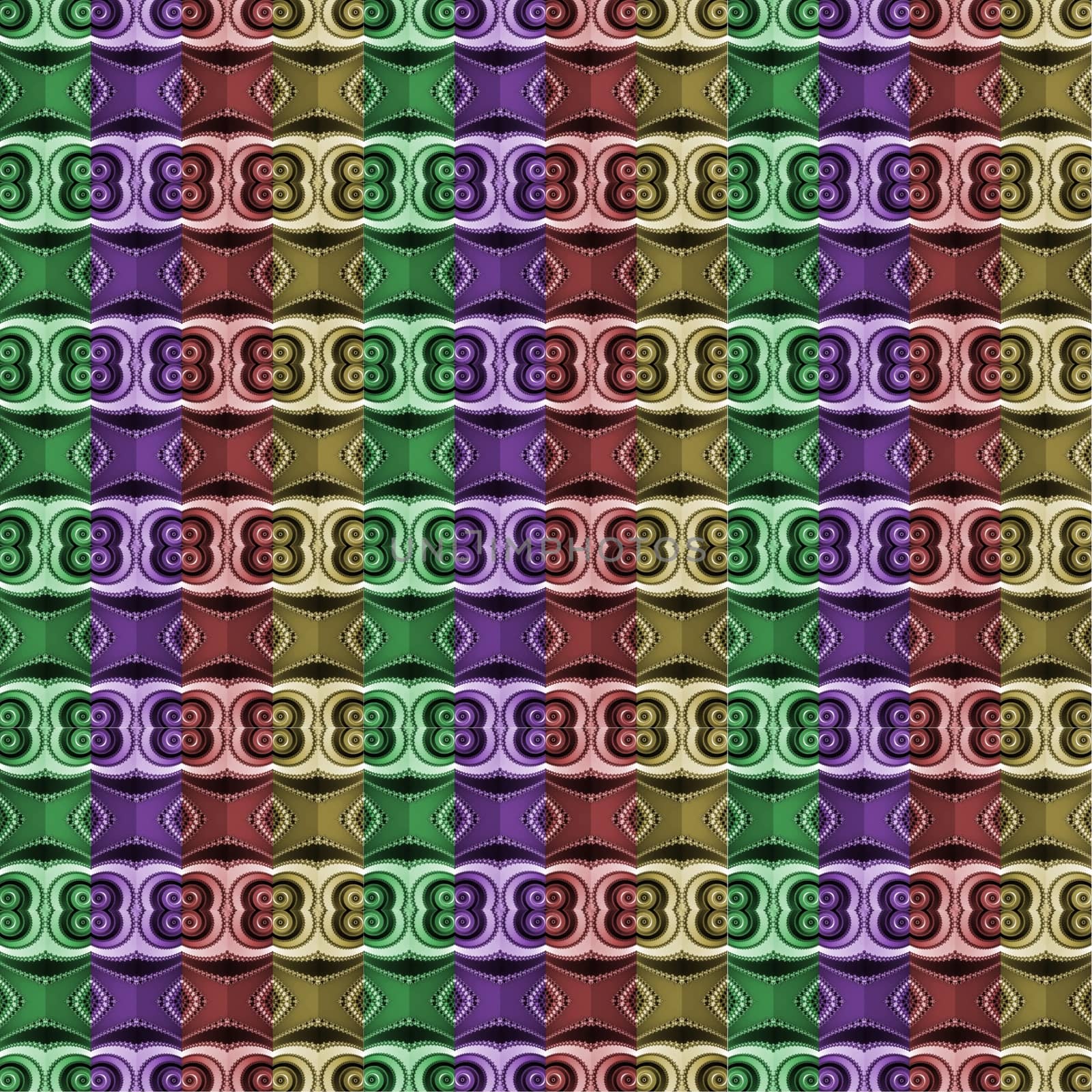 Digital computer graphic - seamless decorative ornament for design.