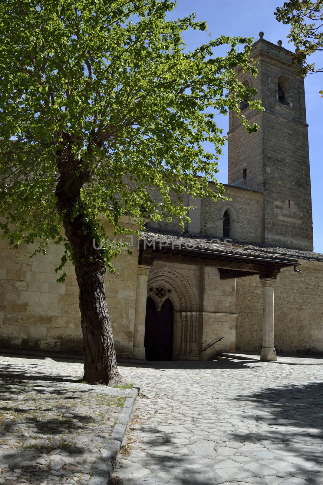 church Santa Maria de la Peña, Brihuega, Spain by ncuisinier