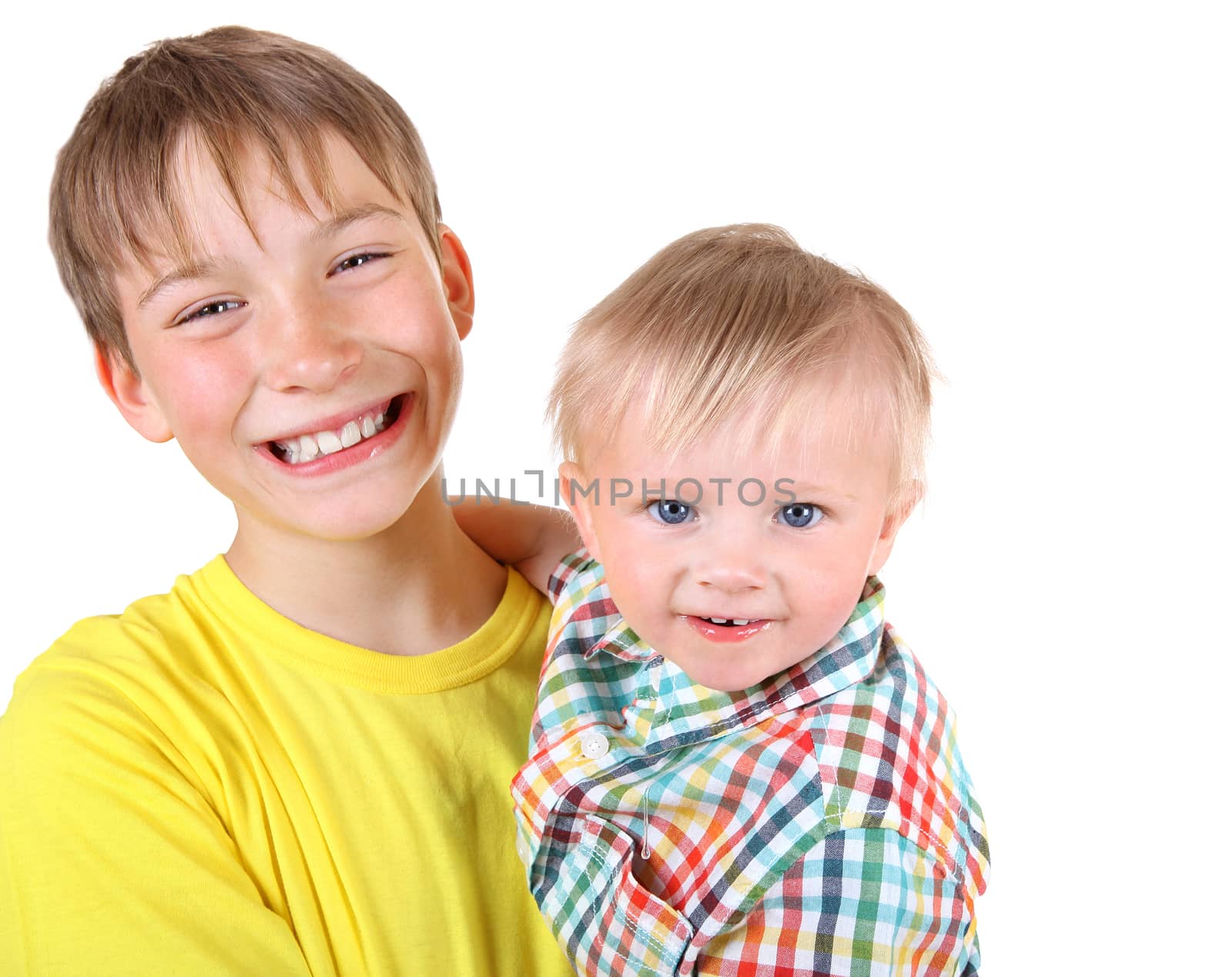 Happy Kid and Baby Boy by sabphoto