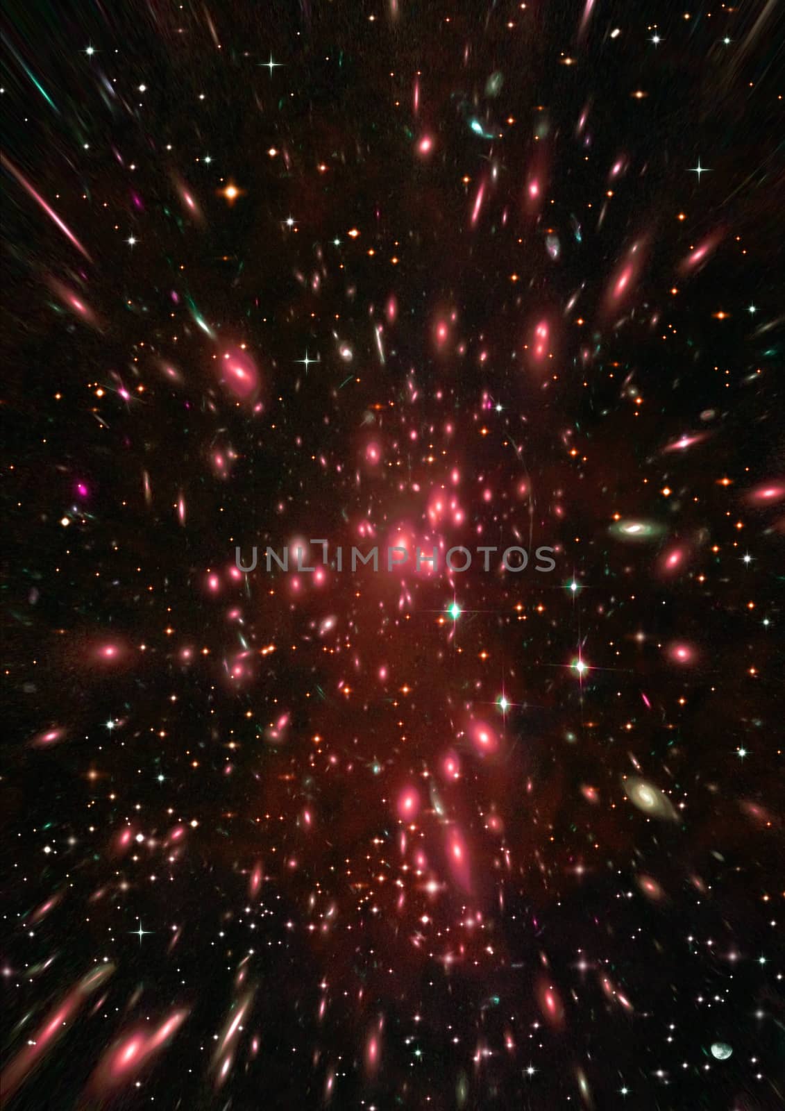 Small part of an infinite star field of space in the Universe. "Elements of this image furnished by NASA".