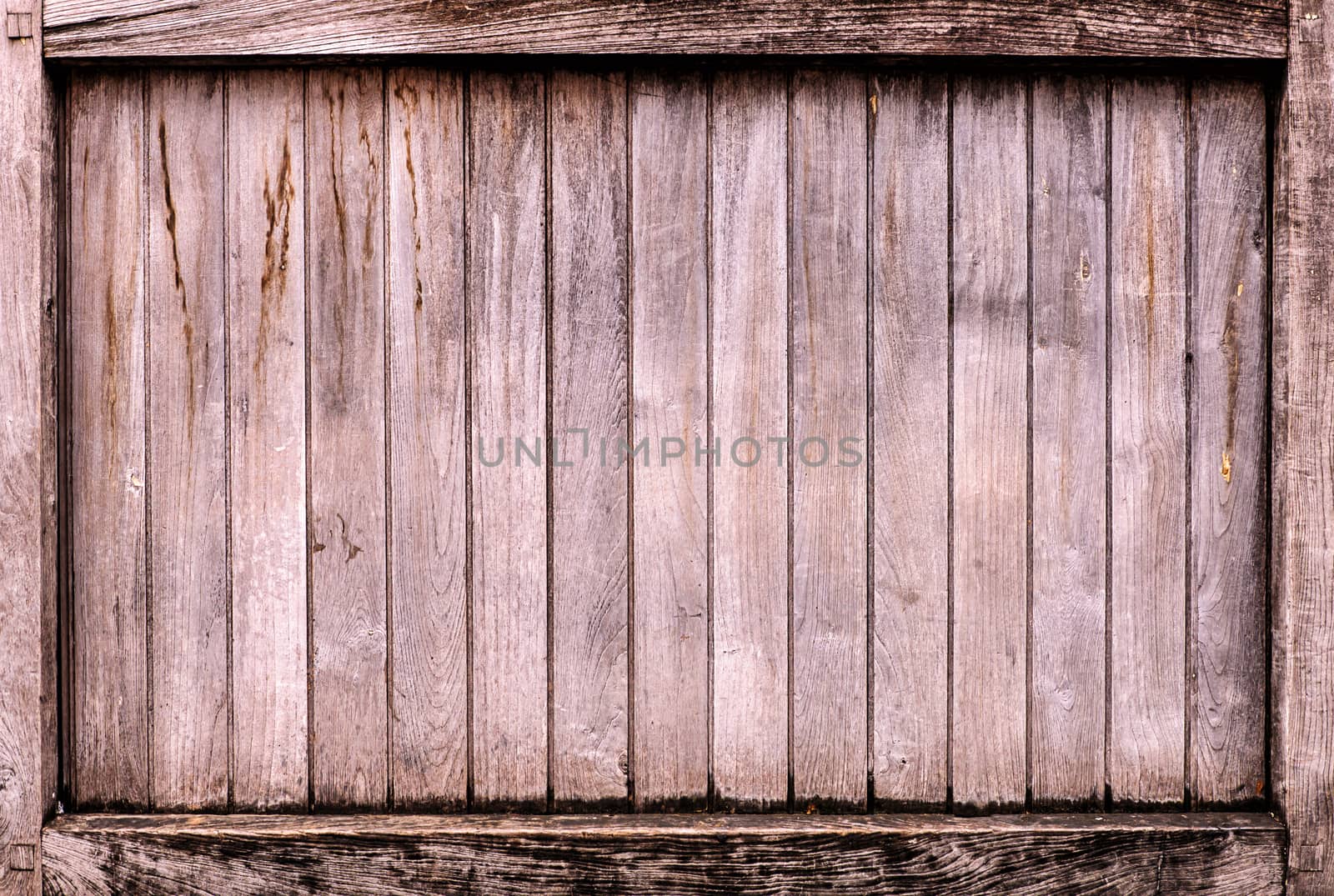 Old wooden wall by NuwatPhoto
