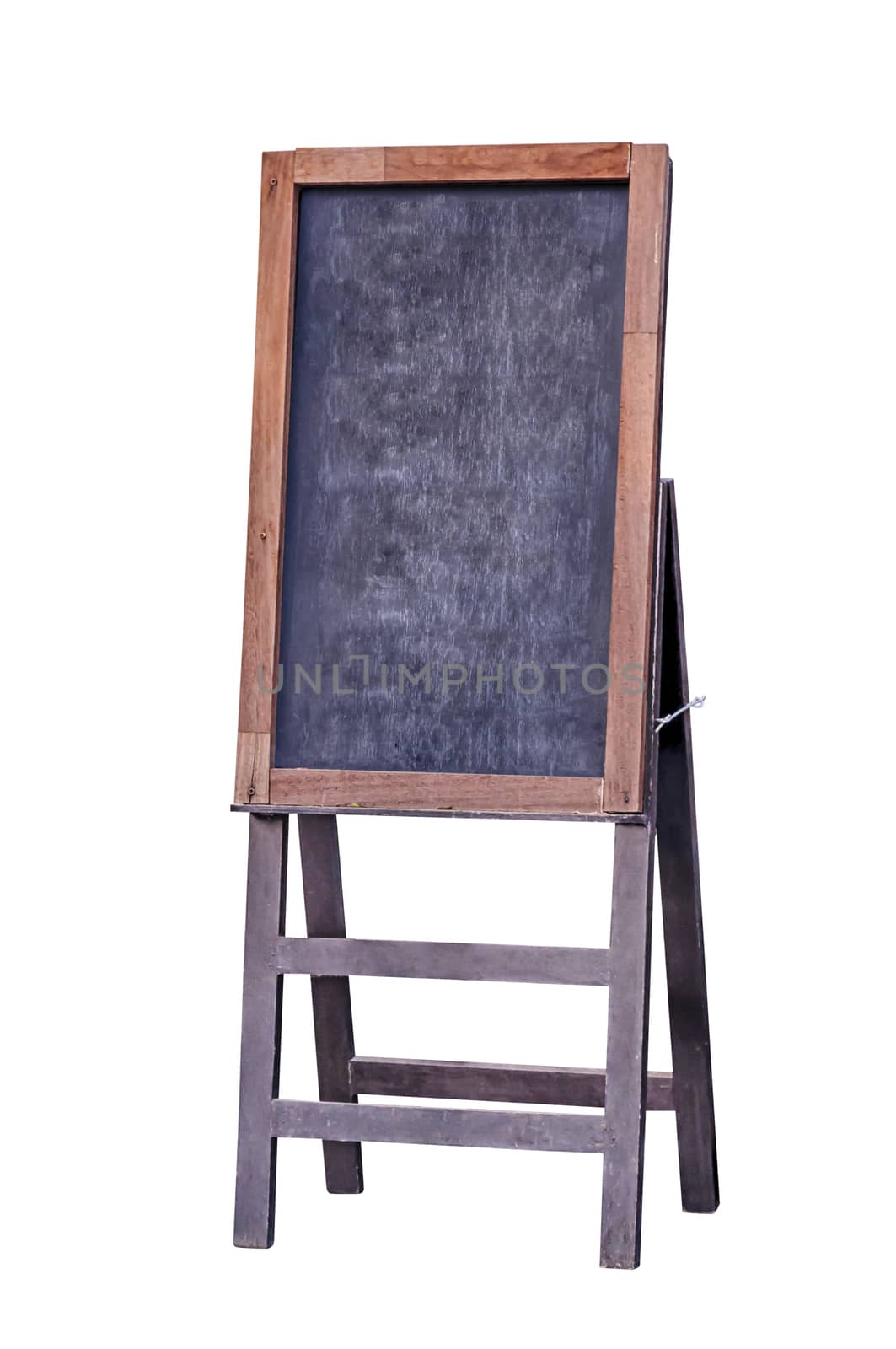 Empty menu board by NuwatPhoto