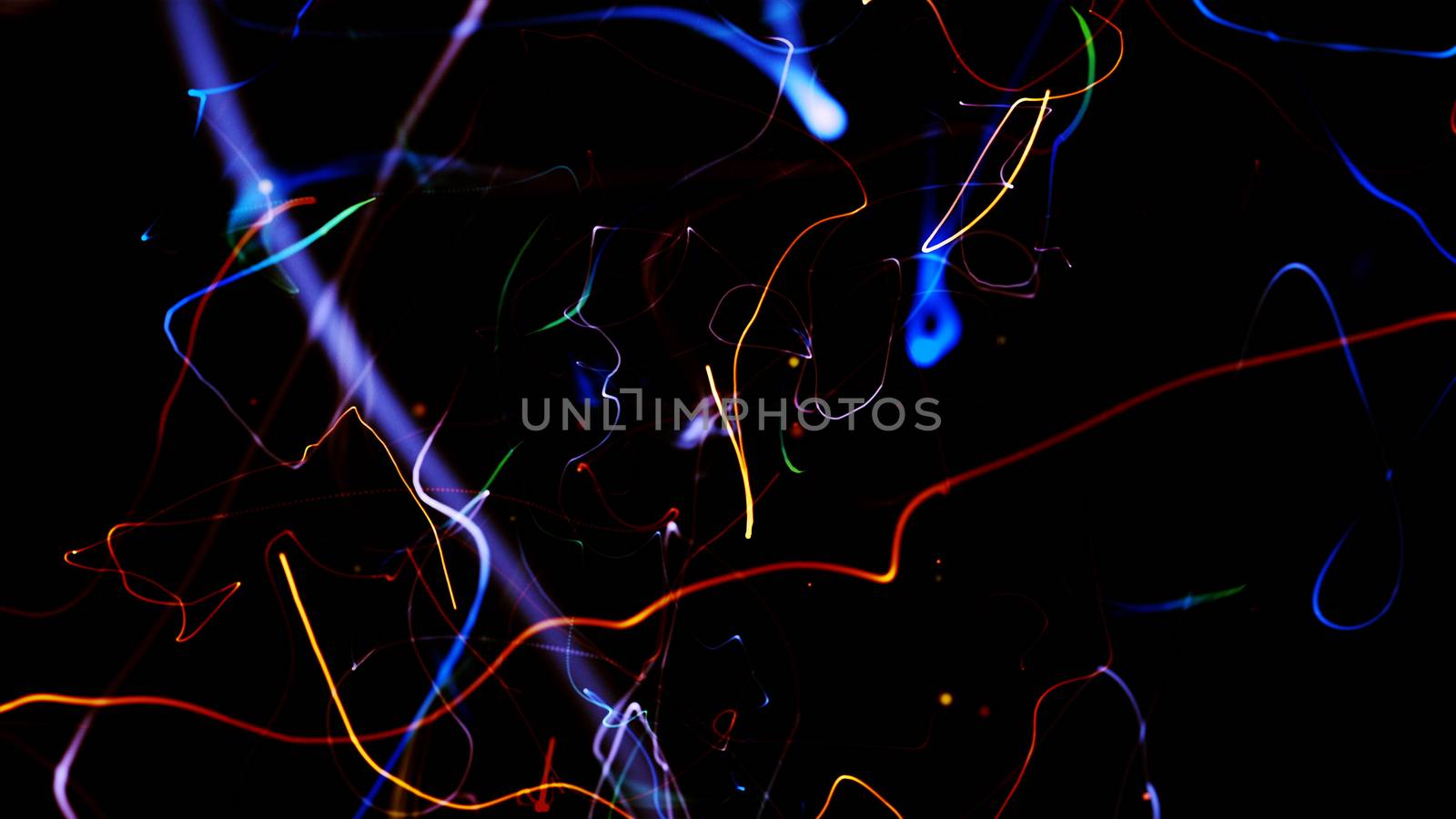 Particle Streaks 0163. Random particle abstract scribble.