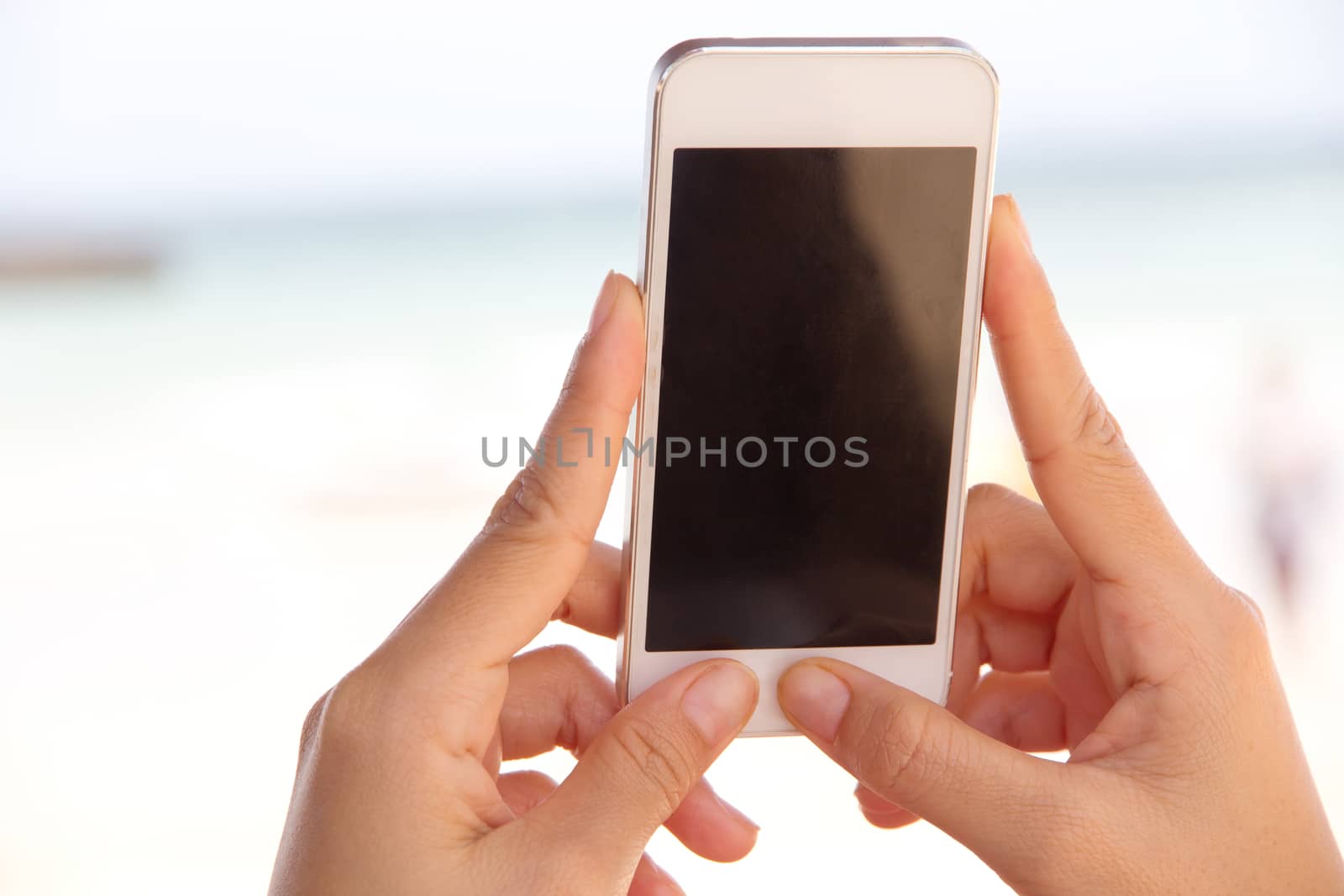 Teenagers With Mobile Phone