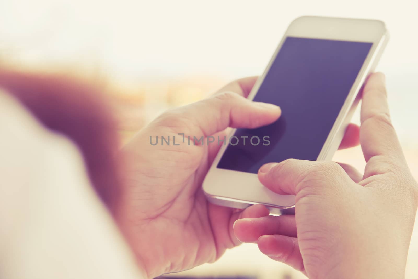 Teenagers With Mobile Phone