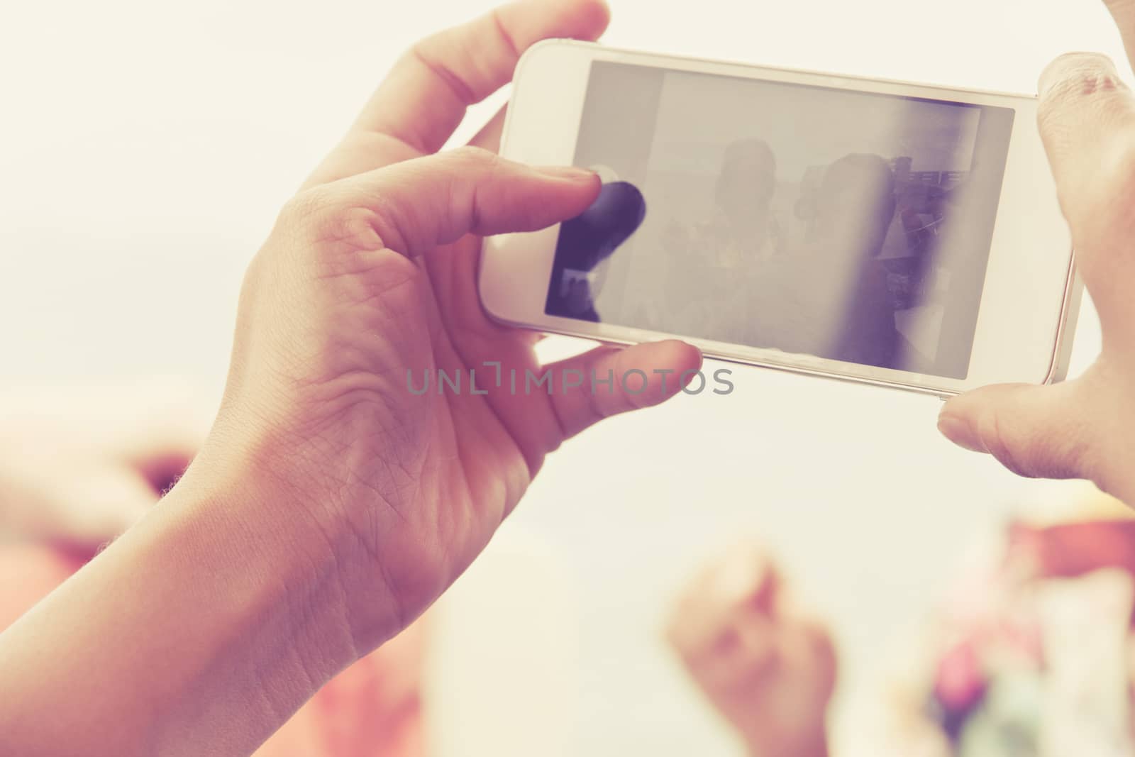 Teenagers With Mobile Phone