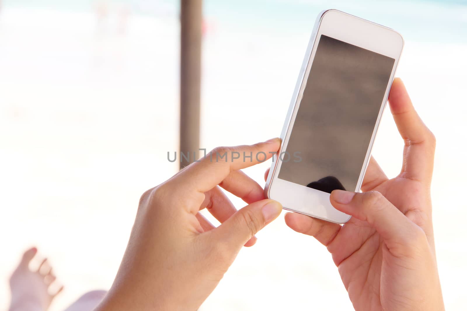 Teenagers With Mobile Phone