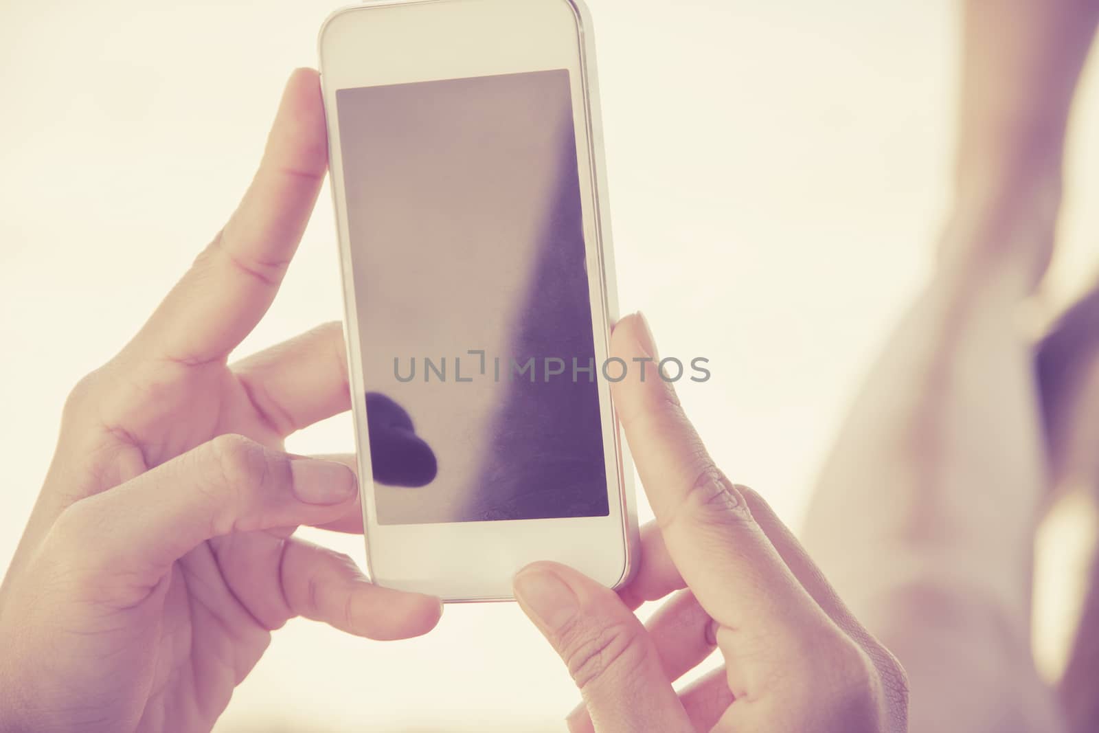 Teenagers With Mobile Phone