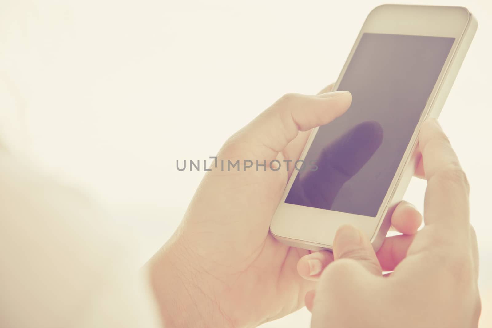 Teenagers With Mobile Phone