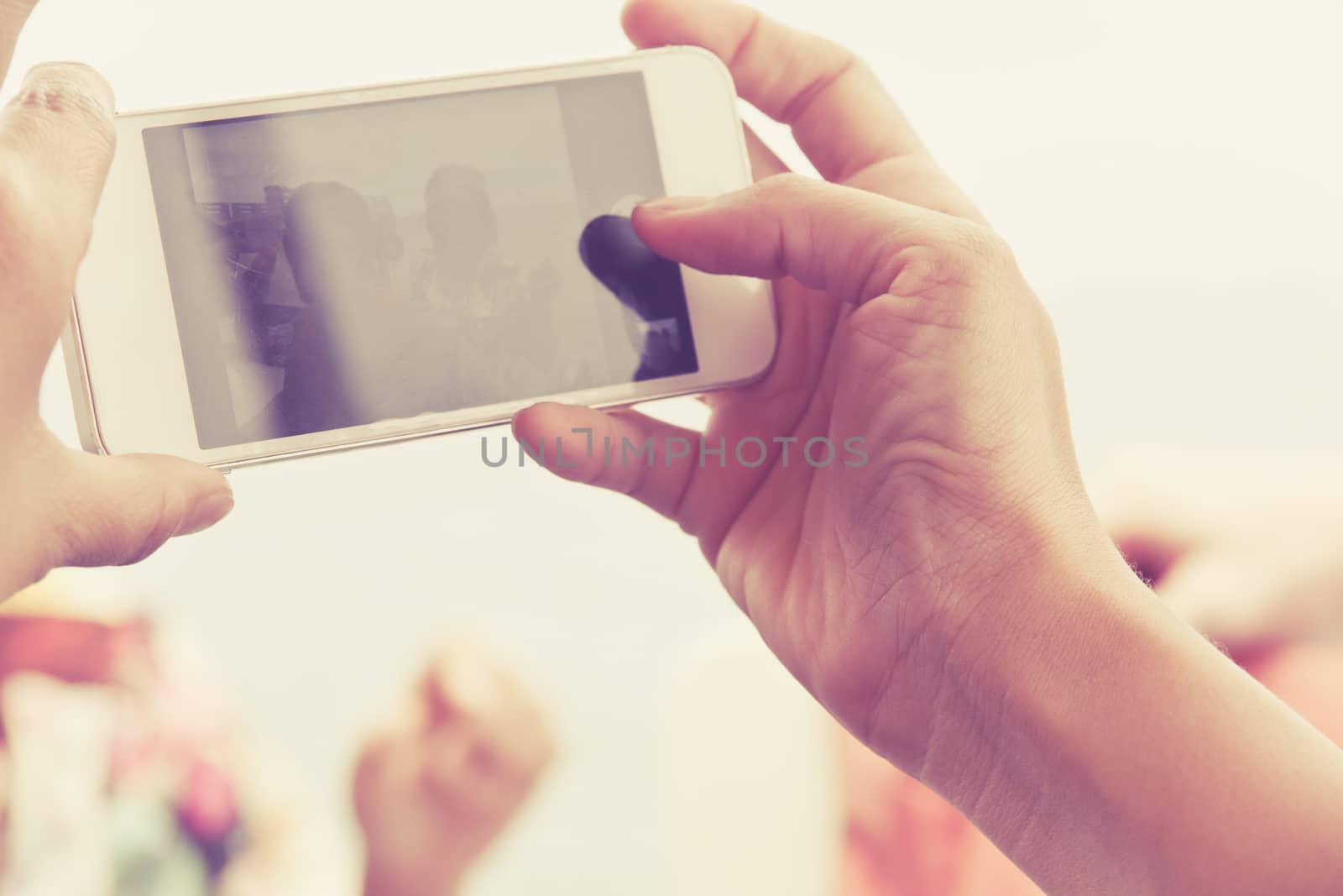 Teenagers With Mobile Phone