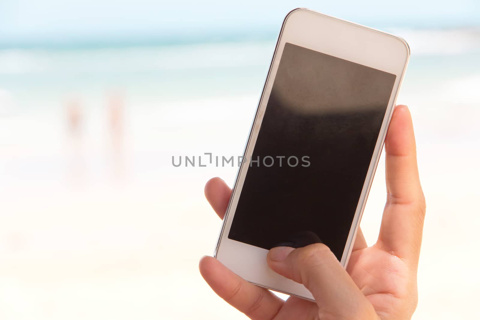 Teenagers With Mobile Phone