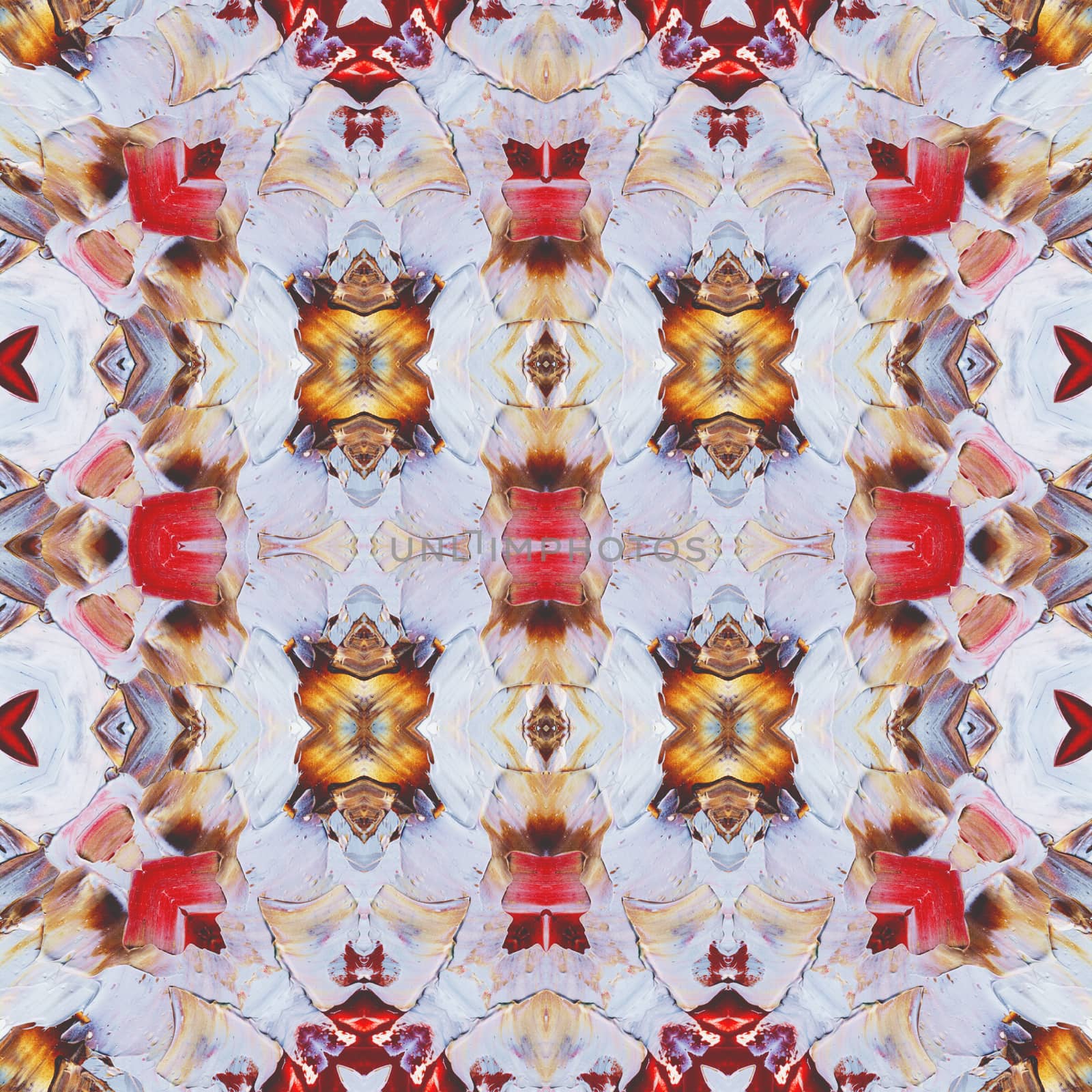 Seamless background, artistic abstract colorful pattern, painting in oils